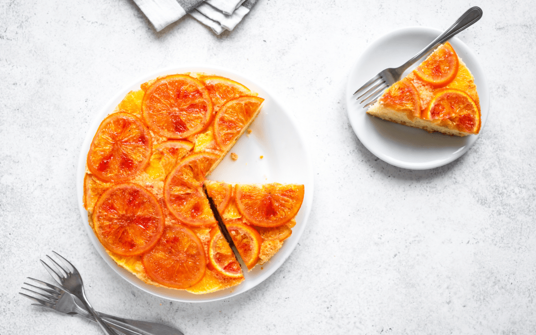 Orangen – Polenta Tarte