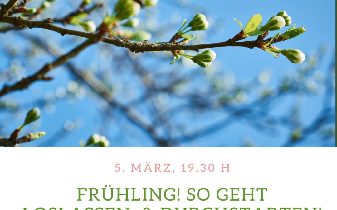 NEU! – 5. MÄRZ GET TOGETHER “FRÜHLING”