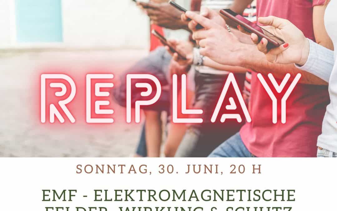 REPLAY: EMF – Elektromagnetische Felder Wirkung und Schutz