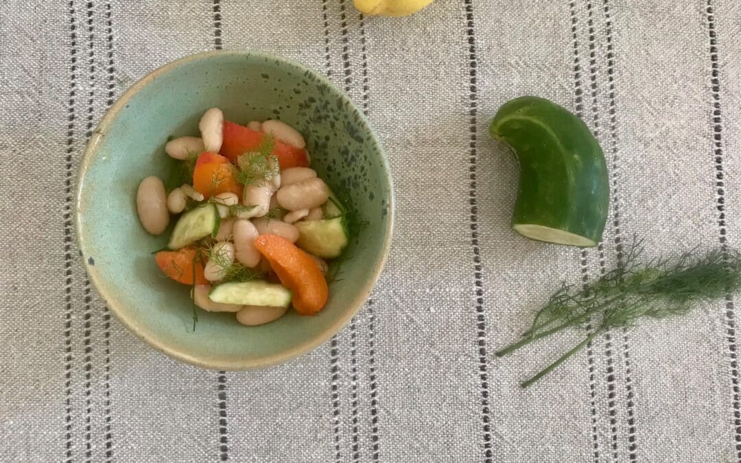 Weisse Bohnen, Marillen & wilder Fenchel