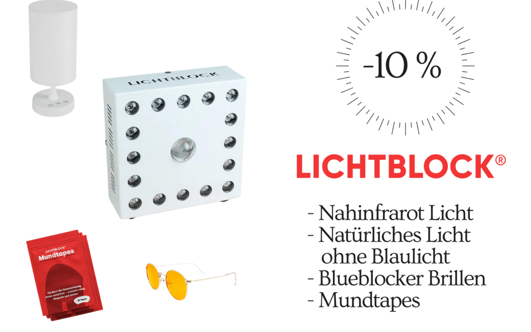 VORTEIL: – 10 % LICHTBLOCK