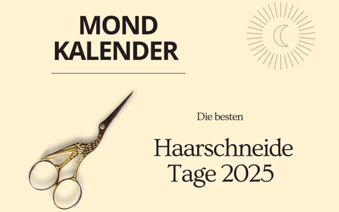 MONDKALENDER: Haareschneiden bis Januar 2026