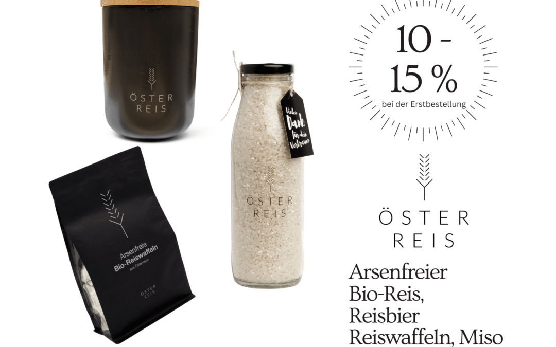 VORTEIL: 10 – 15% ÖSTERREIS bei Erstbestellung
