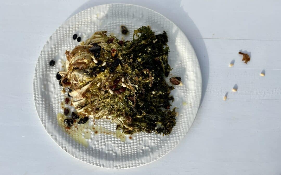 DEZEMBER – Gefüllter Endiviensalat mit Kapern & Rosinen