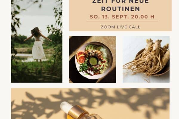ZEIT für neue ROUTINEN - Herbst 2026